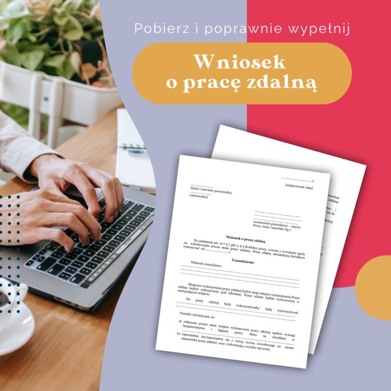 Wniosek o pracę zdalną Wzór do pobrania Temida jest kobietą